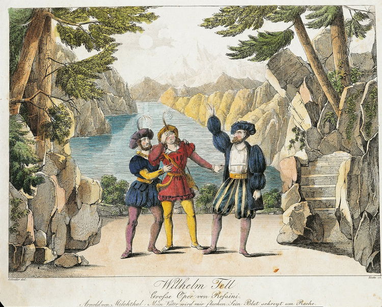 Scene fra Wilhelm Tell